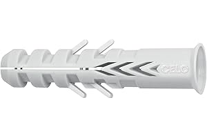 Celo Gerüstdübel GR 14x135mm - Dübel für alle Gerüst Befestigungen in Vollbaustoffen - Gerüstverankerung DIN 4420, Nylon grau - 40 Stück