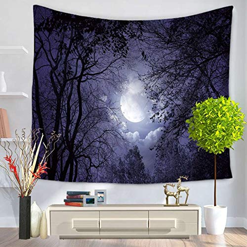 ArgoBa Starry Jungle Pattern Moda Tapestry Hanging Wall Tapestry Home Decor Coperta da Picnic Coperta da Spiaggia Tende da Letto