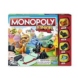 Monopoly- Junior, versión Española (Hasbro A6984546)