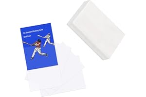 Moocuca 800 Fundas para Cartas, 66x91mm Protectoras de Tarjeta, Card Sleeves Transparente, Fundas Cartas para Magic Poke-mon MTG, Tamaño Estándar