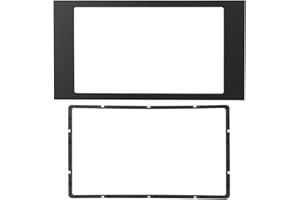 TERISASS Double DIN Installation Dash Kit 7in Car Stereo Radio Mounting Frame DVD Navigation Fascia Trim Panel Fit for Fusion/Transit/