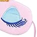 Teenxful Crown Eye Sleep Mask Shade Cover Rest Eye Patch Blindfold Shield Travel Sleeping Aid Pink