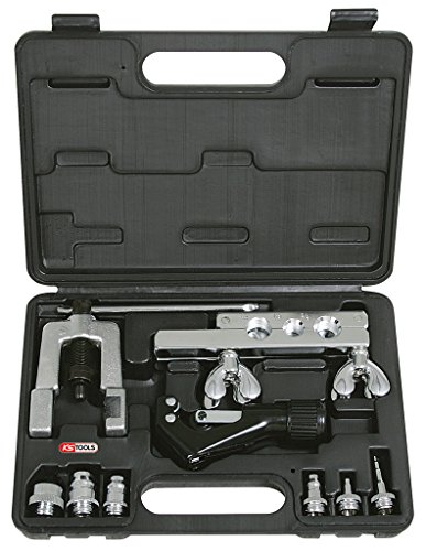 KS Tools 122.1100 Klima-Kälte-Bördel und Muffen-Satz 1/8 Zoll-3/4 Zoll, 10-teilig