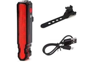 Plextone 3 Modes Spider Arrière LED Feu Arrière Nuit Run Run Backpack Camping Idéal pour Toute Décoration Vélo De Route.