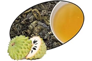 Tè Verde in Foglia al SOURSOP | Mlesna Tea Ceylon Sri Lanka g 500 | GRADO Young Hyson | Tè verde prodotto con foglie e germogli di alta montagna arricchito con estratti naturali di graviola