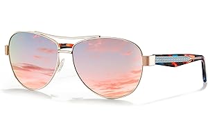 CARFIA Okulary przeciwsłoneczne dla kobiet z polaryzacją UV400 Retro Vintage pilots Stylowe okulary przeciwsłoneczne dla kobiet.