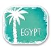 Produktbild DestinationVinyl 2 x 10cm/100mm Ägypten Vinyl Selbstklebende Sticker Aufkleber Laptop Reisen Gepäckwagen Cool Zeichen Spaß #6462