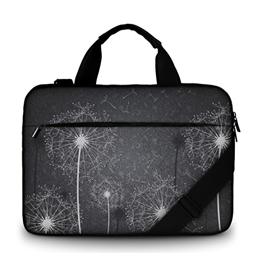 Silent Monsters 1002005011 - Maletín, tela de lona, para ordenador portátil de 15.6