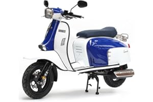 FUN*DAS BCN Fundas BCN ® - Funda a Medida para Asiento de Motocicleta Scomadi TL125® 2017 - Tejido Algodón - Estampado Sashiko