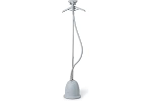 Steamery Vaporizador domésticos Cumulus, 1750W, percha, guante resistente al calor, 60 minutos de vaporización continua, elimina las arrugas, Gris