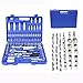 Produktbild PC 1/5,1 cm 1/10,2 cm Socket Set Ratsche Driver Kit Schraubendreher Bit Werkzeug Torx mit Fall, metall, 94A
