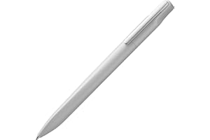 LAMY Xevo 1233838 długopis 262 – długopis obrotowy z tworzywa sztucznego o matowej szarej powierzchni – metalowy klips sprężynowy – z wkładem o dużej pojemności – szerokość kreski M