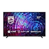 Contenido: televisor led philips 32pfs5823/12 de 80 cm (32 pulgadas) con tecnología led, full hd, pixel plus hd, dolby audio, smart tv y hdmi, color plata claro; mando a distancia, pilas, cable de red, guía de inicio rápido, manual con información legal y advertencias de seguridad, base para mesa