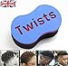 Original Barber Twists Sponge Foam Hair Brush For Dread Loc Afro Coil Curl