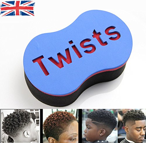 Original Barber Twists Sponge Foam Hair Brush For Dread Loc Afro Coil Curl