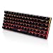Produktbild Ajazz Geek AK33 Schwarz Mechanical Gaming Tastatur & # X3010; schwarz Flame Version & # X3011;
