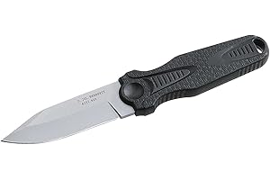 Herbertz Couteau, Acier Aisi 420, Cordon de Transport Mixte, Noir, m