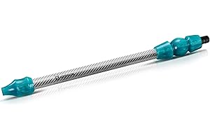 Pieza de boquilla para manguera de cachimba Kitosun Accesorios para cachimba 100% fibra de carbono Mango de shisha con piezas de resina Diseño ergonómico universal elegante (Aqua)