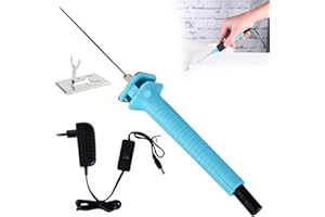 Dhqkqg Elektrischer Schaumstoffschneider, 15W Elektrischer Schneidstift, 10 cm Schaumschneider, Schaumstoffschneider Elektrisch, Styropor Schneidegerät, Geeignet für Schnittkanten, EU-Stecker