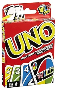 SARASI UNO Family Card Game, with 112 Cards and Instructions in a Sturdy Storage Box, Travel-Friendly, Makes a Great Gift for 7 Year Old?s and Up