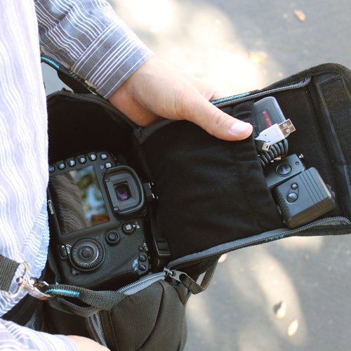 USA Gear Sacoche Sac Bandouli re Appareils Photo R flex Num rique - Housse Semi-Rigide Transporte jusqu 3 Objectifs - Convient pour Nikon Canon EOS Sony Pentax Fujifilm etc reviews USA Gear Sacoche Sac Bandouli re Appareils Photo R flex Num rique - Housse Semi-Rigide Transporte jusqu 3 Objectifs - Convient pour Nikon Canon EOS Sony Pentax Fujifilm etc