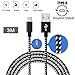 Produktbild USB 3.1 Typ C 2.1A Geflochten Aluminium Daten Kabel HARRYSTORE USB-C Daten Sync Schneller Ladegerät Kabel Für Samsung Galaxy S8 (3M)