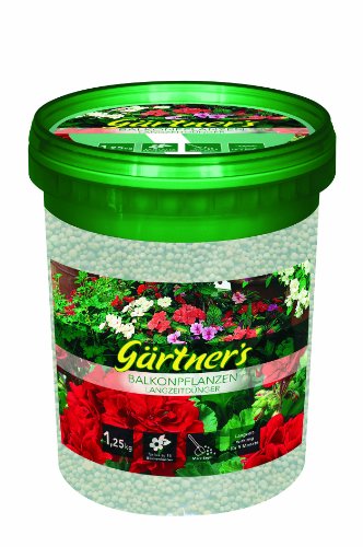 Preisvergleich Produktbild Gärtner's Balkonpflanzen-Langzeitdünger 1,25 kg