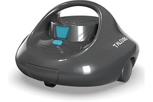 TALOSBO Pleco Se Poolroboter 130 Mins Reinigung, Poolsauger Akku mit 2.5h Aufladen, Automatische Poolreiniger Ideal für Oberirdische Pool bis zu 80 m²