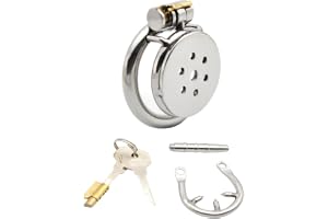 Liten 35 mm platt skyddsbur i rostfritt stål för herr, med avtagbar konstruktion och tillbehör för metallrör – sehlZ60 (A-tillbehör i metall, 40mm)