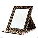 Produktbild Schminkspiegel, billige Schminkspiegel, tragbare klappbare Standspiegel Travel Vanity Makeup Mirrors Square (Color : Yellow)