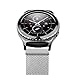 Produktbild SUNDAREE Gear S2 Classic Armband,Galaxy Watch 42MM Armband,20mm Milanese Magnet Edelstahl Armband Band Uhrenarmband for Samsung Gear S2 Classic SM-R732/Samsung Galaxy Watch 42MM (Silbern Milanese)