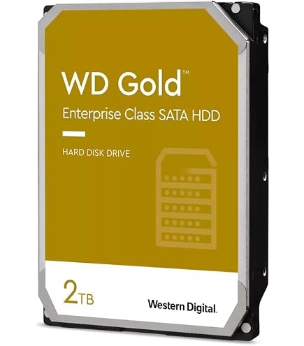 Western Digital WD101KRYZ 10 TB Enterprise Hard Drive - Gold