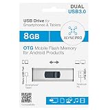 Übermitteln Sie mit dem XLYNE PRO USB 3.0 OTG Stick Daten Ihres Android-Smartphones oder -Tablets auf Ihren Computer / Laptop und andersherum. Der Speicherstick hat einen USB- und micro-USB-Anschluss.