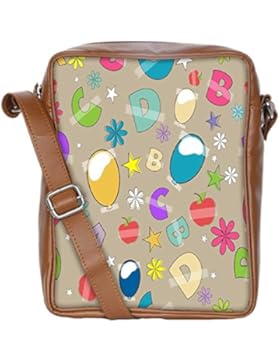 Snoogg , Damen Umhängetasche mehrfarbig multi