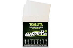 PRO ELITE COMPLEMENTOS DE PADEL Toallita Pro Elite Agarre Plus. Potenciador de Agarre para Todos los Deportes. Pack de 1 Toallita Antideslizante.
