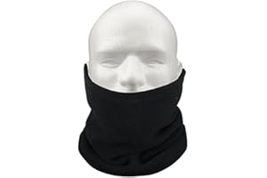 XXR Unisex Fleece Neck Warmer Thermal Snood Scarf Hat Ski Wear Snowboarding Camping & Hiking Cycling Golf All Sports Winter Sports winter Clothing winter Wears