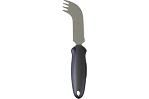 Homecraft Newstead Cutlery, Angled Nelson Knife, For One Hand Eating, Utensil for Elderly, Disabled, Handicapped, Parkinson's Disease, and Arthritis users, Non Slip Easy Grip