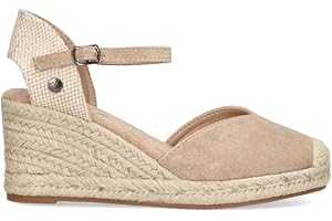 Etika Sandalias Mujer Cuña – Alpargatas con Cierre de Hebilla – Cómodas y Elegantes - Zapatos para el Día a Día, Ligeros 20010