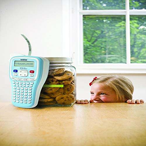 Brother PT-H100LB Etiqueteuse\Titreuse - P-Touch Bleue pour Votre Organisation - Jusqu'à 12mm - Ludique et Portable Brother PT-H100LB Etiqueteuse\Titreuse - P-Touch Bleue pour Votre Organisation - Jusqu'à 12mm - Ludique et Portable