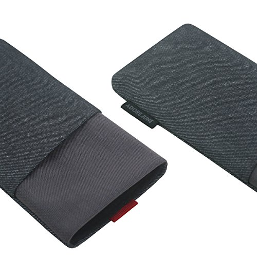 Adore June Clive - Funda para LG G6 Negro Gris con Efecto Limpiador de Pantalla Producido en Europa reviews Adore June Clive - Funda para LG G6 Negro Gris con Efecto Limpiador de Pantalla Producido en Europa