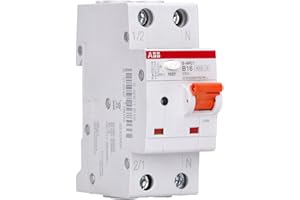 ABB S-ARC1 B16 6kA, 1P+N, 2TE - Dispositivo de protección de Arco de fallo y LS AFDD (2CSA255901R9165)