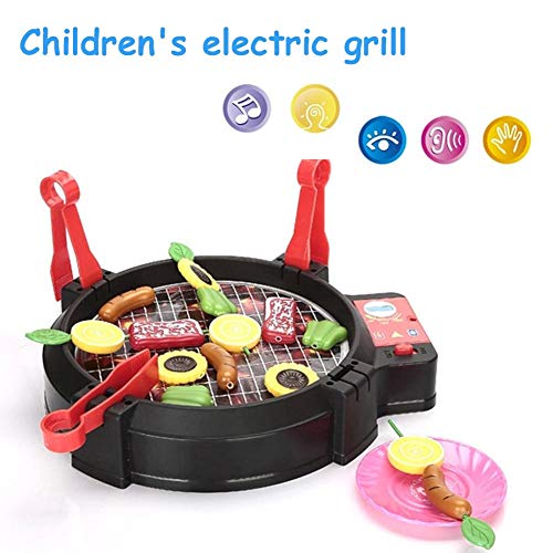 Preisvergleich Produktbild Little Fairy Fang Kindersimulation Elektrogrill Spielzeug Baby Küchenutensilien Familie Eltern-Kind Interaktives Spielzeug