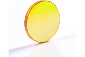 MCWlaser CVD II-VI ZnSe Lentille Laser CO2 Dia: 18mm FL: 1,5" ou 38,1mm Laser Focus Lens pour CO2 Laser Gravure Découpe Graveur/Cutter 40W-200W