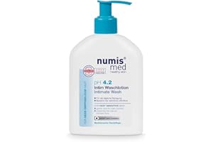 numis med Intimate Wash Lotion pH 4.2 - Skin Soothing Intimate Wash Lotion for Very Sensitive & Sensitive Skin - Intimate Lotion without Silicones, Parabens & Mineral Oil - Intimate Care (1 x 200 ml)