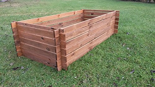 Holzkomposter Komposter neu braun KDI imprägniert
