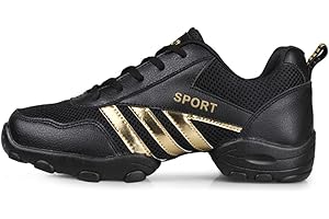 WEBROSISTOL Zapatos Baile Latino para Hombre Comodos Transpirable Slip On Zapatillas Jazz Calzado de Baile Danza Moderna