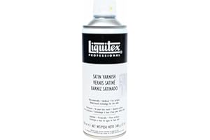 Liquitex Professional - Barniz satinado en spray, 400ml(el empaque puede diferir)