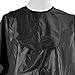 Ayliss® Waterproof Short Hair Cutting Cape Salon Hairdressing Gown Black (One Size, Black)