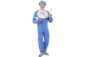 W WIDMANN MILANO Party Fashion - Costume da neonato, costume da bambino, cuffietta, bavaglino, carnevale, festa a tema