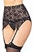 Produktbild COQUETTE Spitzen Strapsrock 161 schwarz weiß rot OneSize / QueenSize Farbe Schwarz, Größe One Size (S-L)